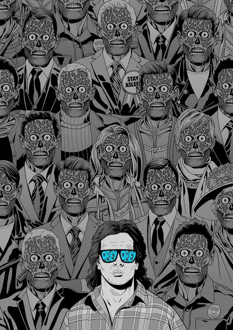 Slavoj Zizek on Carpenter's They Live - Alice in Wonderland Technique Prequel Series - No. #4.