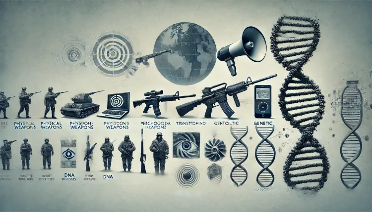 Meta-Warfare: The Evolution from Firearms to Propaganda and the Transition from Nuclear Weapons to DNA-Based Bioweapons