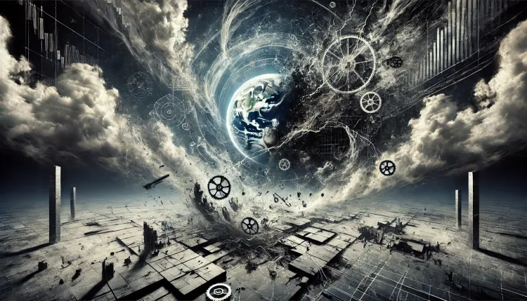The most terrifying truth is not that someone is in control (a secret cabal), but that no one is.