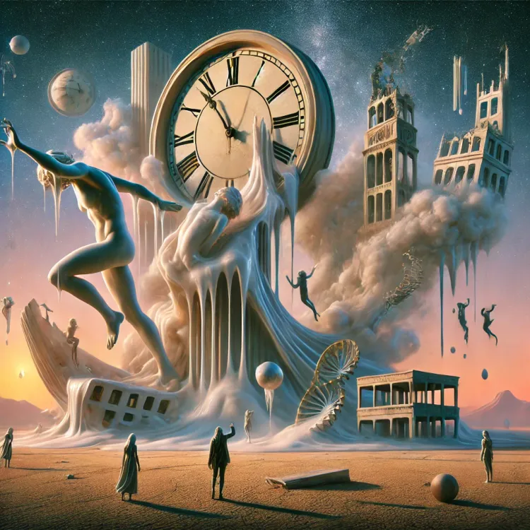 The Spectacle of Decline: A Psychoanalytic and Philosophical Analysis of the Culture Wars, Vitality, and the End of Physics