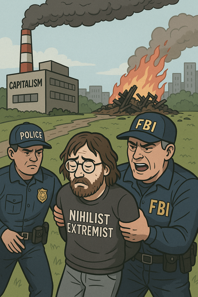 nihilistic violent extremism: the latest (laughable) non-existent "war on terror" straw man