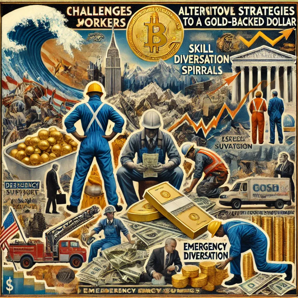 How to survive a transition from Fiat currency to a gold-backed Dollar