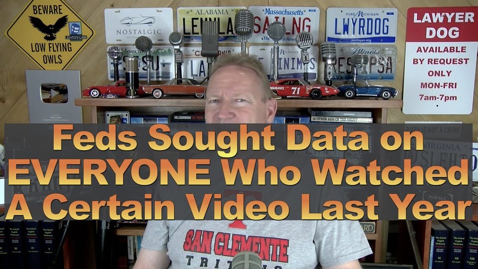 If you watched certain YouTube videos, investigators demanded your data from Google