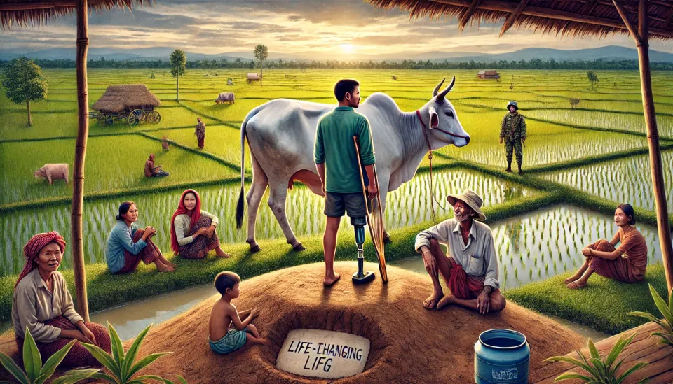 How a Cow is better than anti-depressant medication -  Lost Connections - Johann Hari