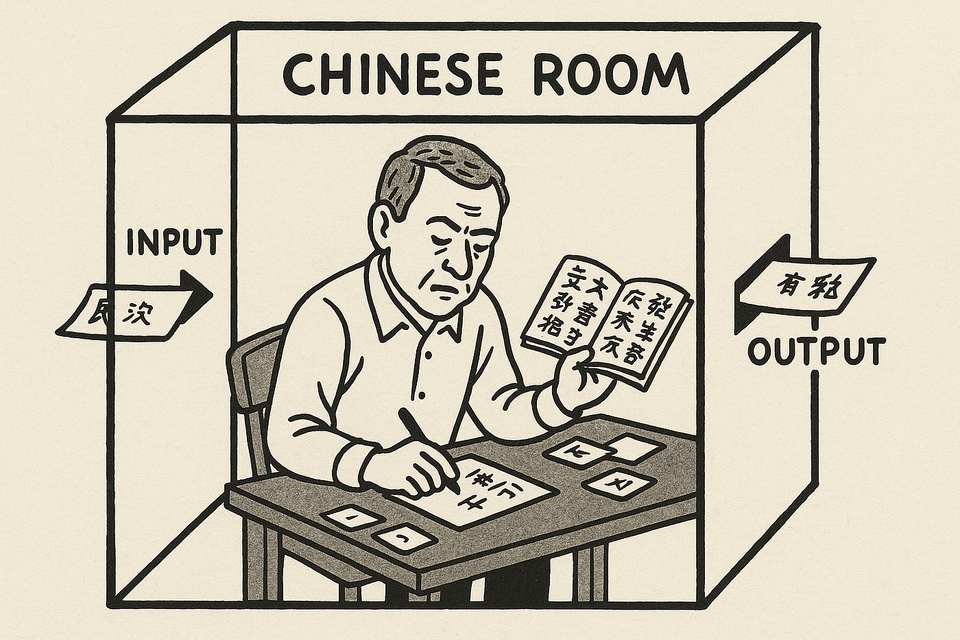 The Chinese Room Experiment - or how the Turing Test is b0rk3n.